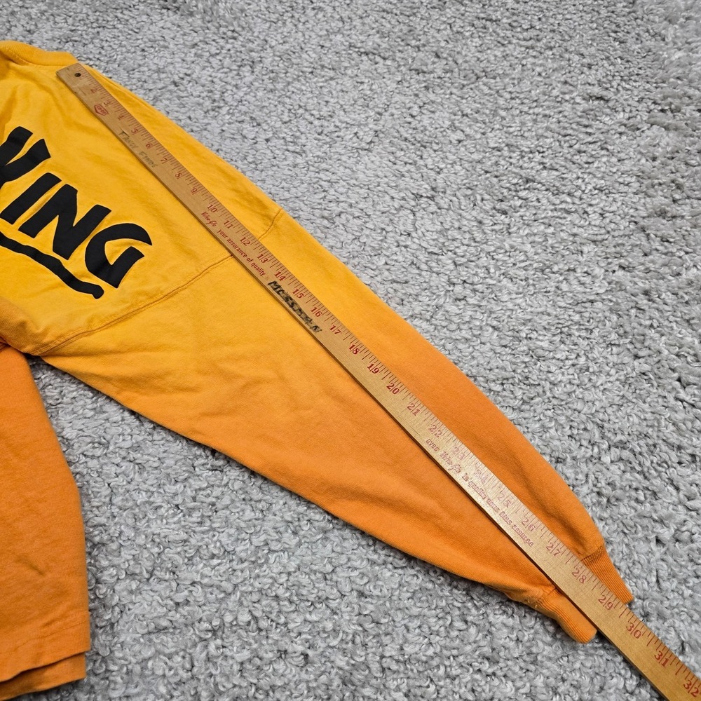 Disney Spirit Jersey Lion King Small Orange Ombre Puff Print Musical Broadway - Picture 8 of 10